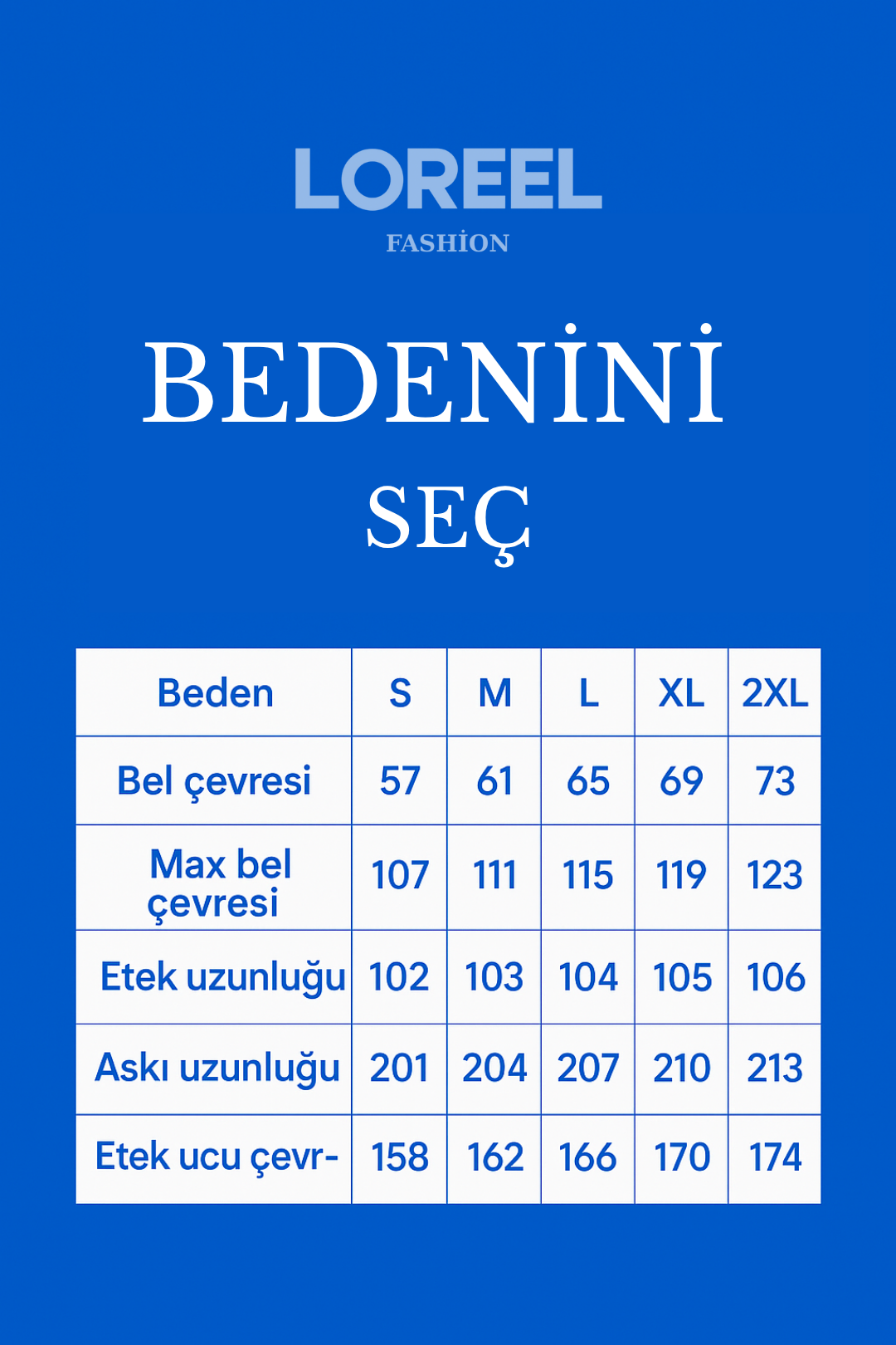 Loreel® Sonsuzluk Elbisesi